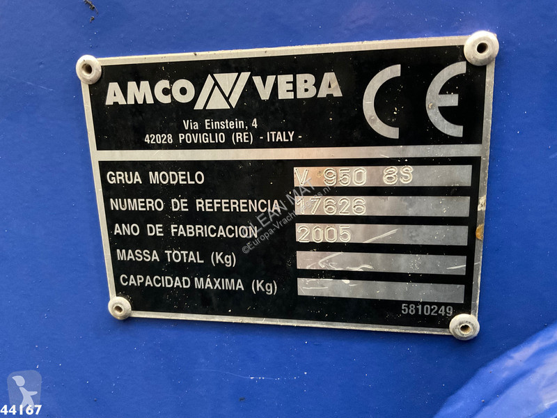 Camion Scania 480 Amco Veba 95 Tometer...