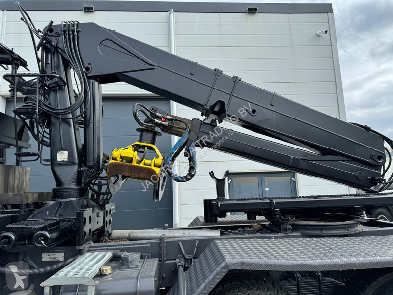 Camion Steyr 1491.310 6x6 Loglift 190 + dolly +...
