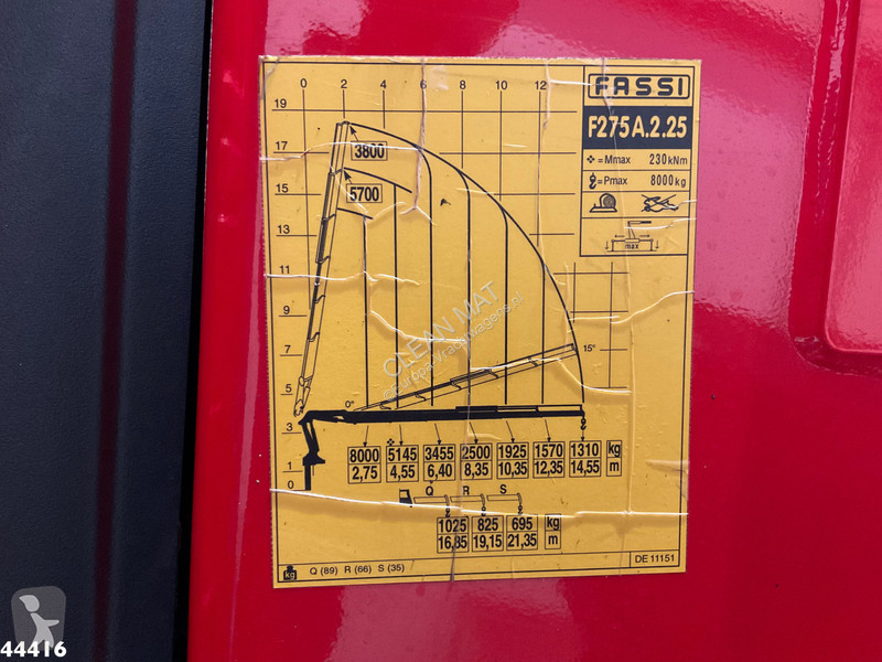 Kamion Volvo FH  8x4 Fassi 27 Tonmeter...