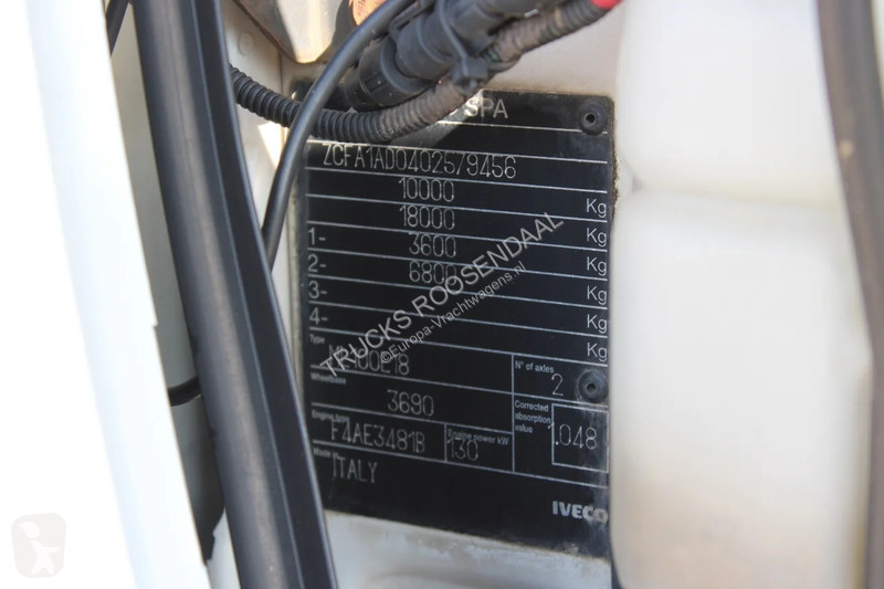 Kamion Iveco 100e18 +EURO 5 + HOOK SYSTEM