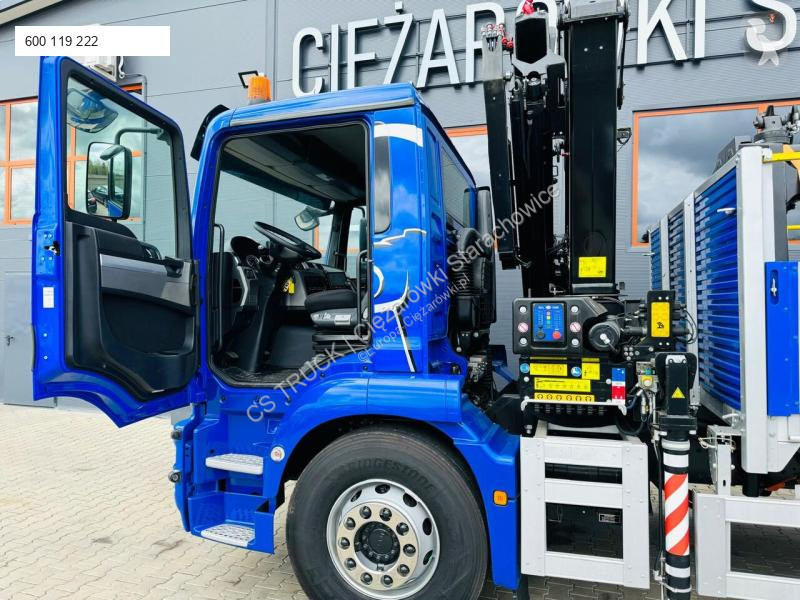 Kamion MAN MAN TGM 18.250 skrzyniowy z HDS /...