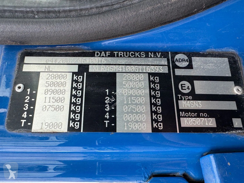 Kamion DAF 400 6X2 - EURO 6 + VDL P-18 + REMOTE...