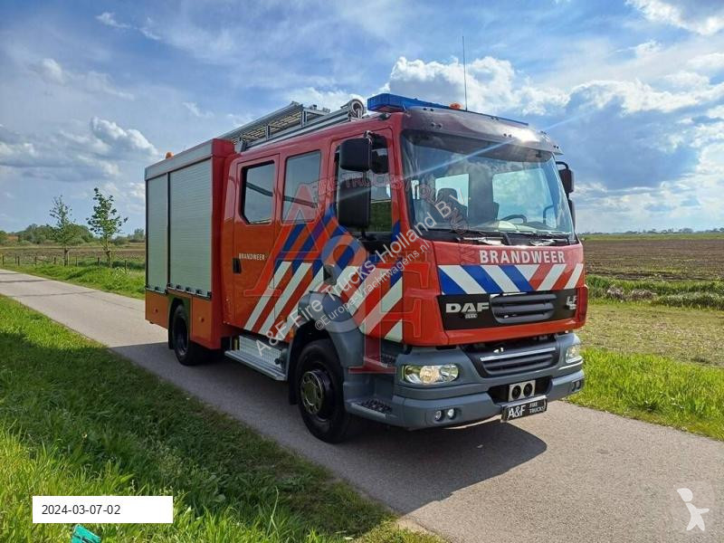 Camion DAF Brandweer, Firetruck, Feuerwehr +...