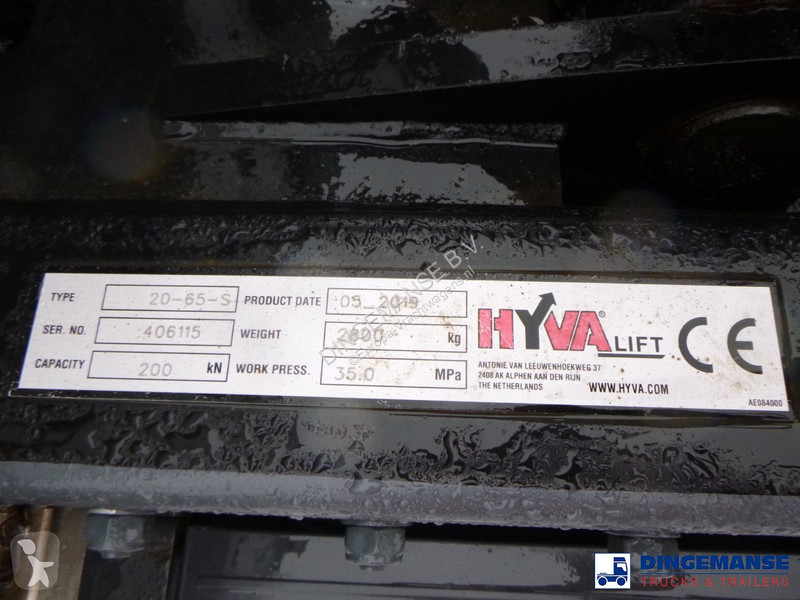Kamion Mercedes 2843 6x2 Hyva container hook 20t