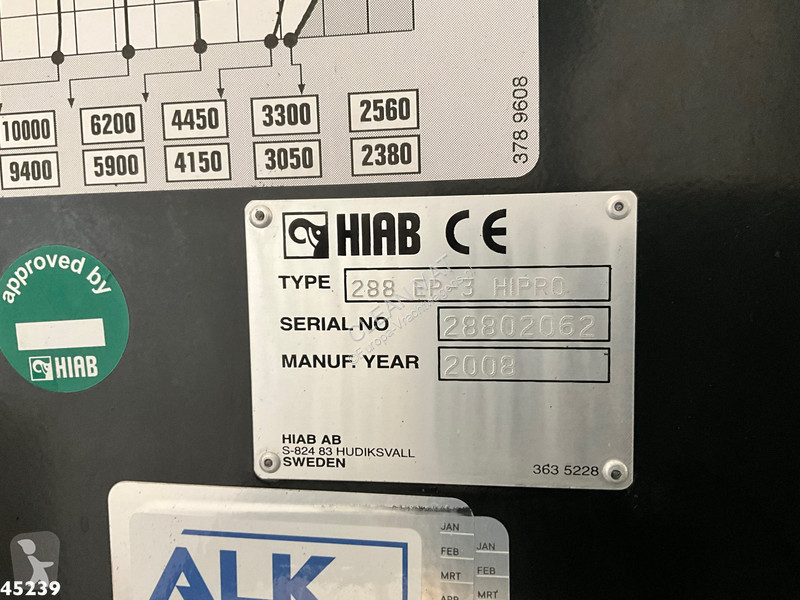 Lastbil Ginaf X 3232 S Euro 5 Manual Hiab 28...