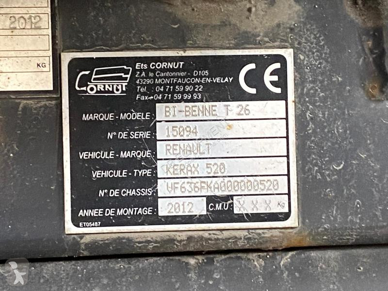 Camion Renault KERAX 8x4 520 BIBENNE CIF UE...