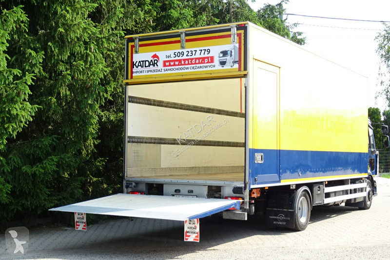 Camion Renault D12 Euro 6 kontener 18p z windą...