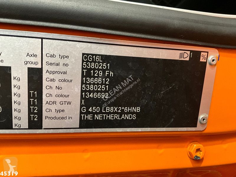 Camion Scania 450 Euro 6 HMF 60 Tonmeter...