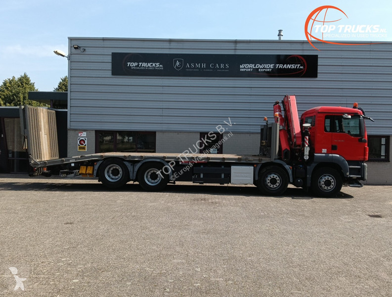 Camion MAN 35.360 8x2 - Fassi 23TM Kraan,...