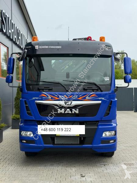 Kamion MAN 1420 K2 z pilotem