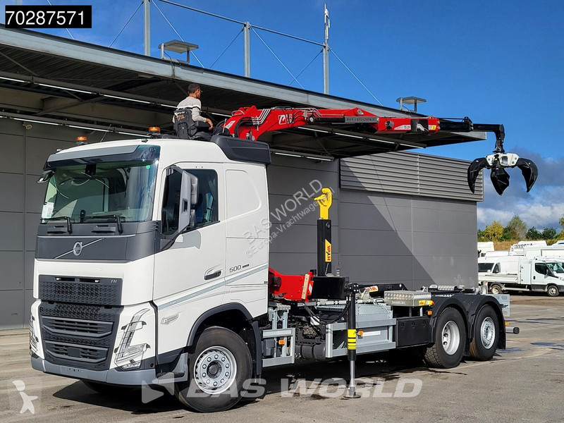 Camion Volvo 500 6X2 Penz Crane 15Z9.50R HYVA...