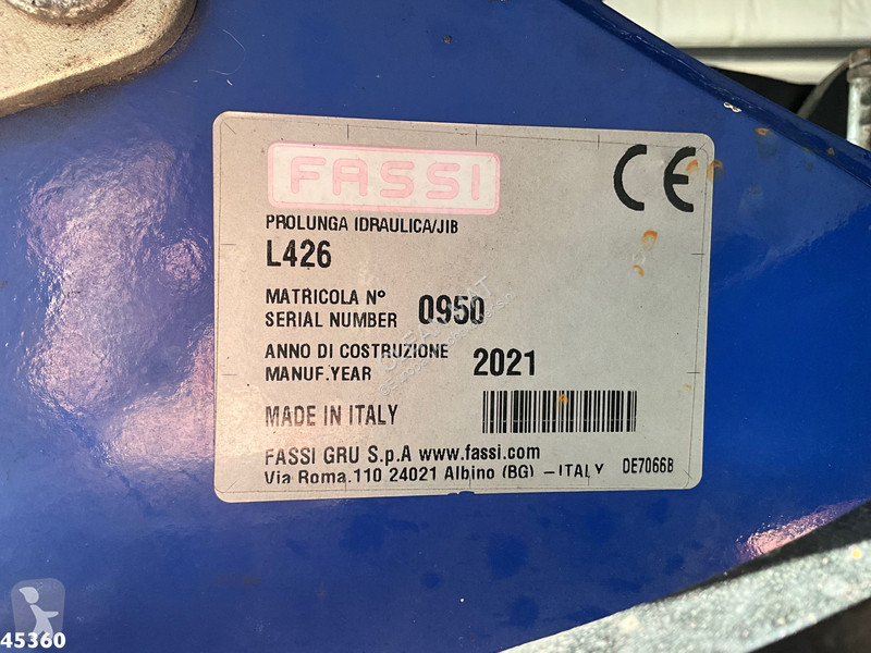 Camion Volvo 16540 Euro 5 Fassi 66 Tonmeter...