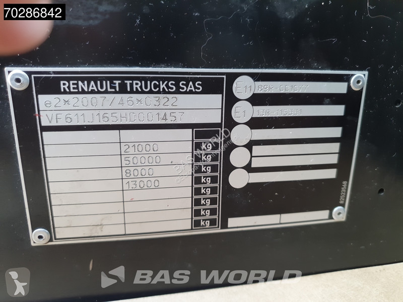 Kamion Renault T 380 4X2 19tonner Palfinger...