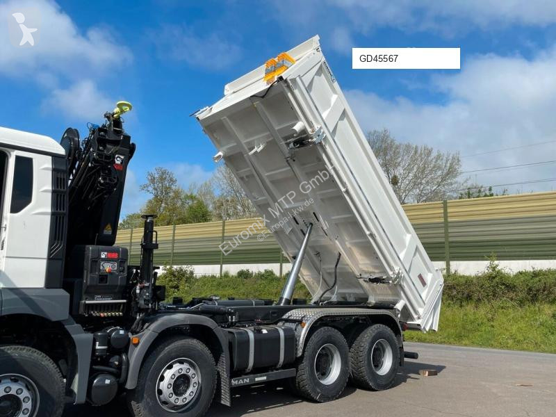 Camión MAN TGS 8x4/Euro6e Euromix Kipper Hiab...