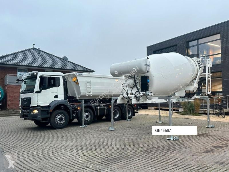 Lastbil MAN TGS 8x4 WECHSELSYSTEM KIPPER+MISCHER
