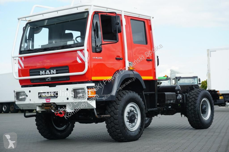 Kamion MAN LE 220 / 4 X 4 / DOKA / DO ZABUDOWY...