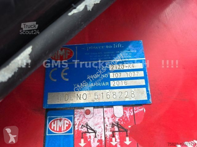 Vrachtwagen MAN TGX / 18m HMF 2120 Kran / 100%...
