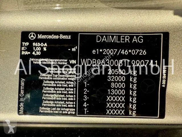 Kamion Mercedes 2124/Carrier Supra...