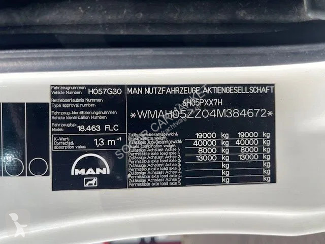شاحنة MAN 18.460 Euro 3 Manual-gear Retarder