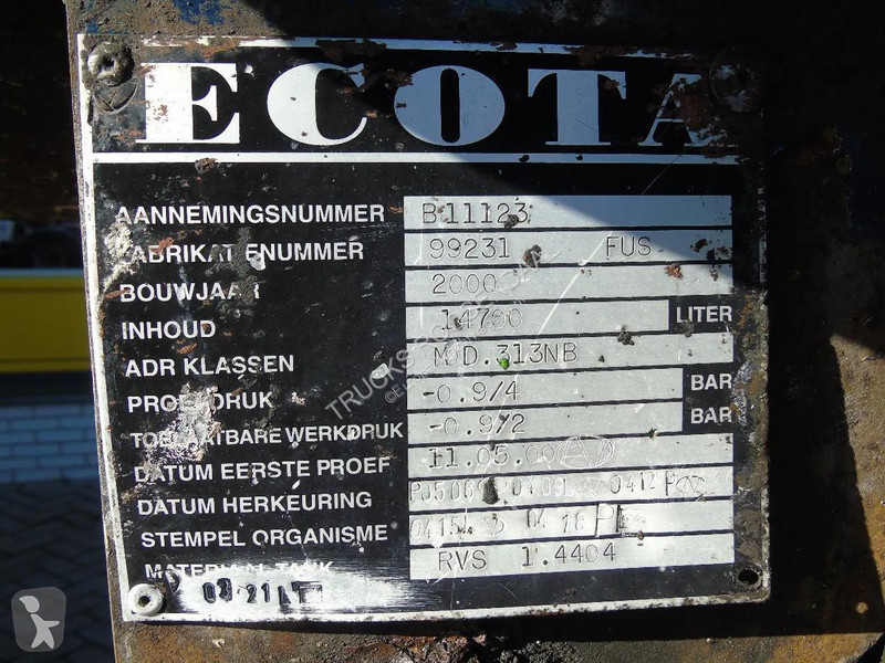 Camion Volvo 12.340 12.340 + ecota 14.700 liter...