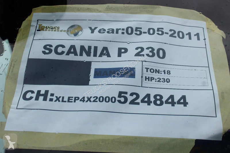 شاحنة Scania 230 + CARRIER + euro 5