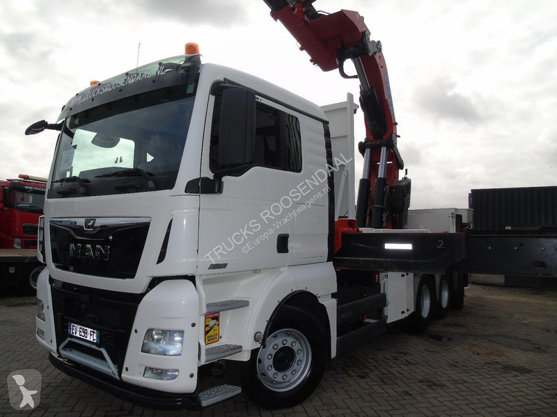 شاحنة MAN 580 + EFFER 1855/6S + 8X4 + EURO 6 +...