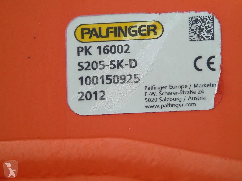 Camión DAF 85410 + 8X2 + PALFINGER 16002 +EURO...
