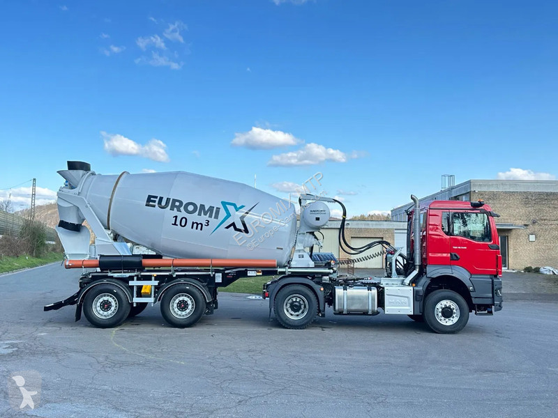 شاحنة  EUROMIX MTP - 10m³ Betonmischer-Auflieger