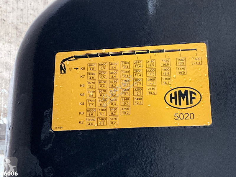شاحنة Volvo 460 Euro 6 HMF 50 Tonmeter...