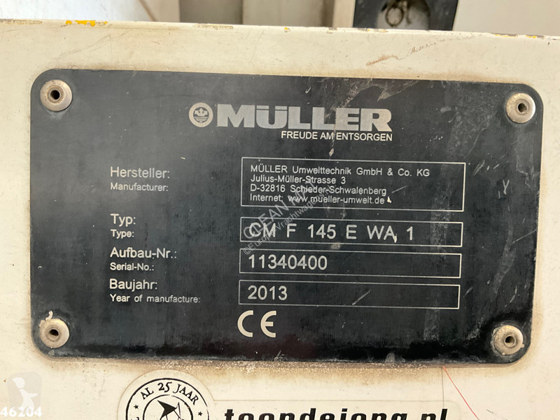 Camion Mercedes ACTROS 2640 6x4 Muller Combi...