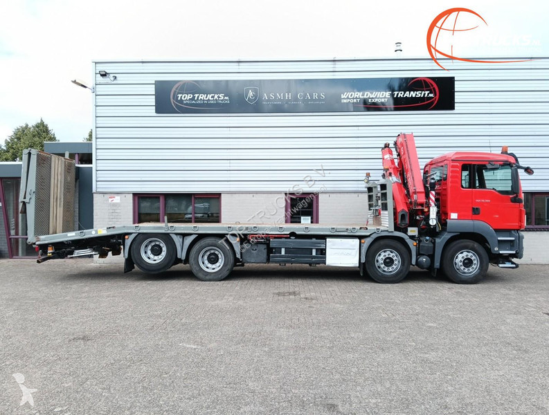 شاحنة MAN 35.360 8x2 - Fassi 23TM Kraan, Crane,...
