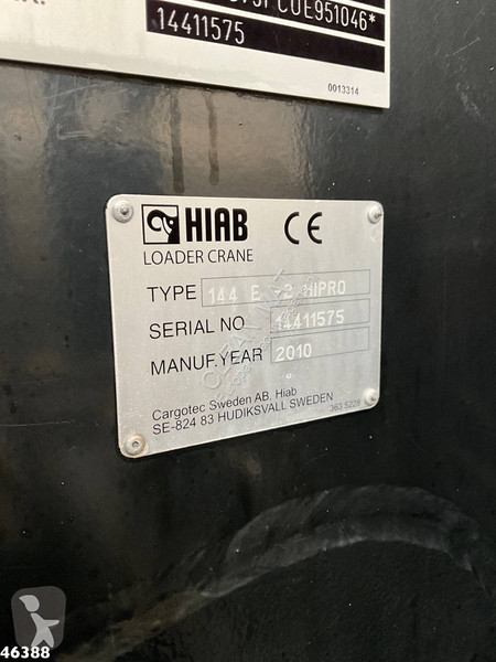 شاحنة DAF FAN CF 250 Hiab 14 Tonmeter laadkraan