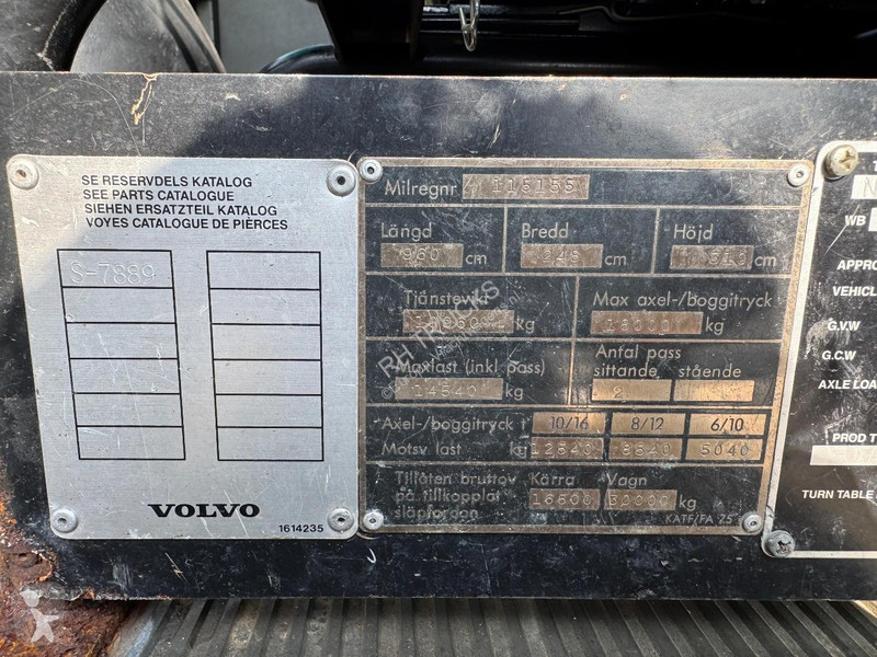 شاحنة Volvo 6X4 Robson-Drive + TANK 14.000 LITER