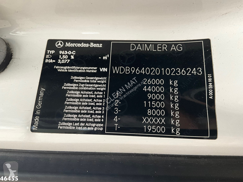شاحنة Mercedes 2536 Euro 6 Hiab 30 Tonmeter...