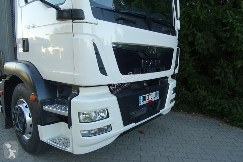 شاحنة MAN TGM 18.290 Euro 6 kontener firanka 20...