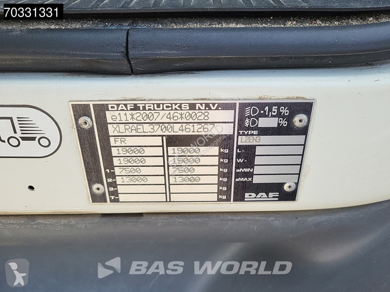 شاحنة DAF 320 4X2 19t Automatic 1,5t Tailgate...