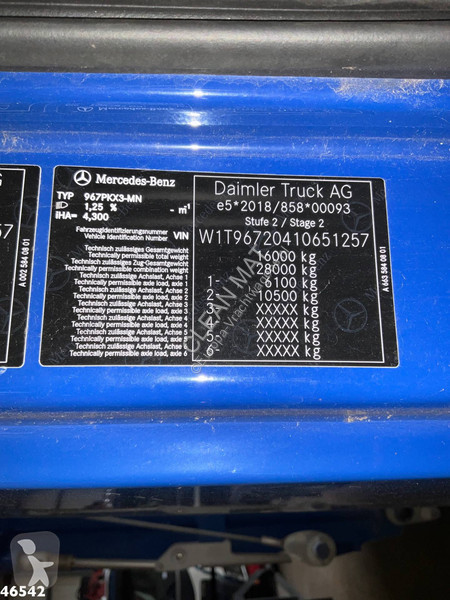 Mercedes 1524 Atlas 10 Tonmeter laadkraan Just...