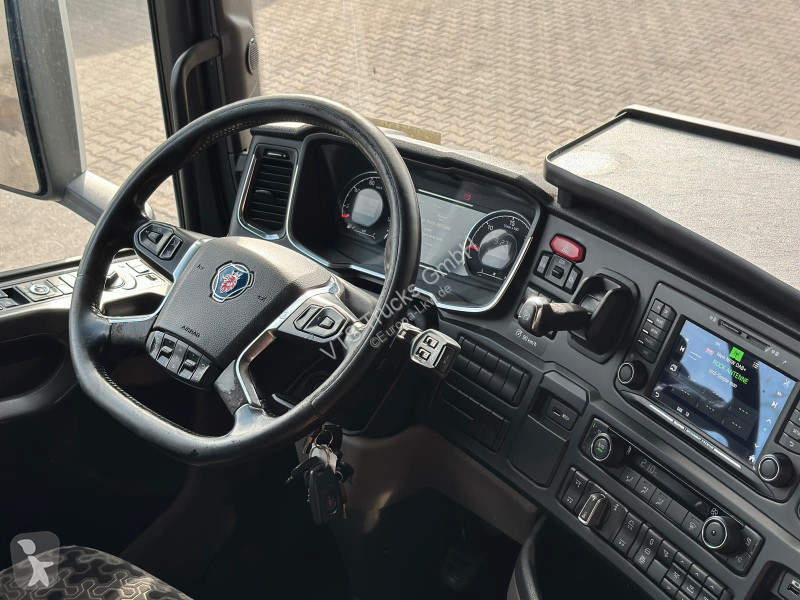 Lastbil Scania R450 6x2  Pritsche FASSI 155 K...