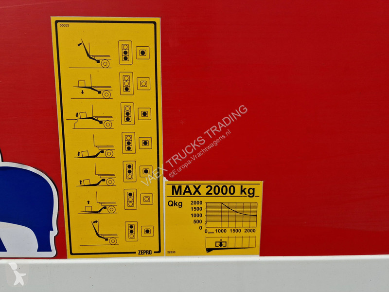 شاحنة Mercedes 1827 4x2 Box with sidedoors -...