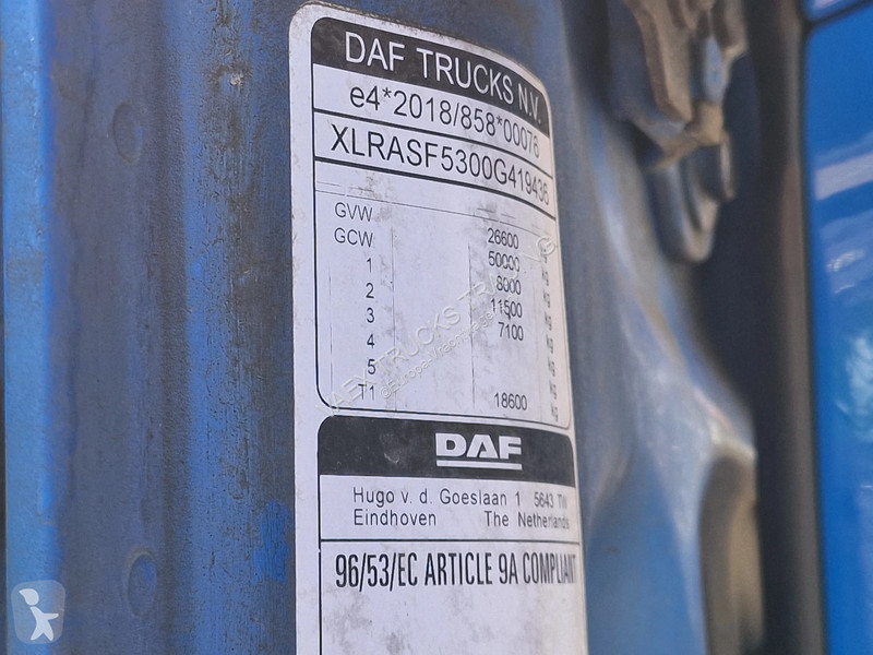 شاحنة DAF 530 chassis 6x2*4 - 4.60 WB -...