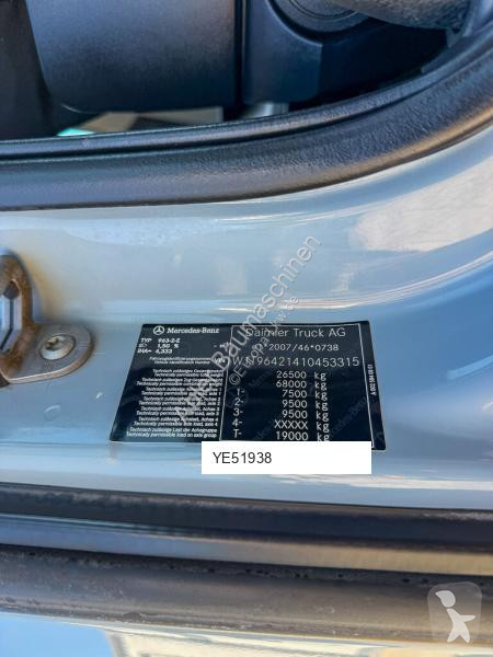 Автопоезд Mercedes 2653 3.S.K Meiller Kippanhänger