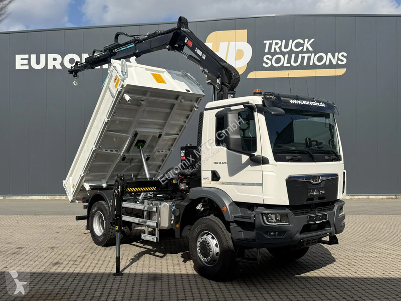 شاحنة MAN TGM MAN TGM 4x4 BB EuromixMTP Hiab 138-3