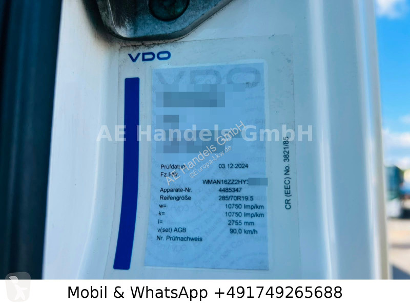 Vrachtwagen MAN 15.250 C BL Frigo-FK25...
