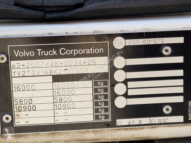 Camion Volvo 250 Thermoking T-1200R - Full air...