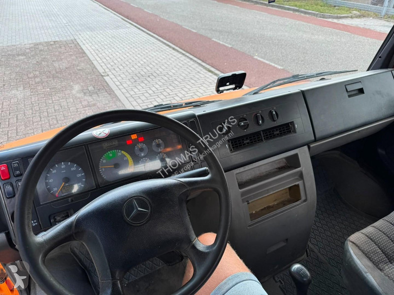 Camion Mercedes 816 Kraan / 3-zijdige Kipper,...