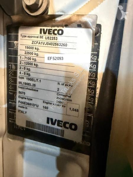 Vrachtwagen Iveco PK18002EH