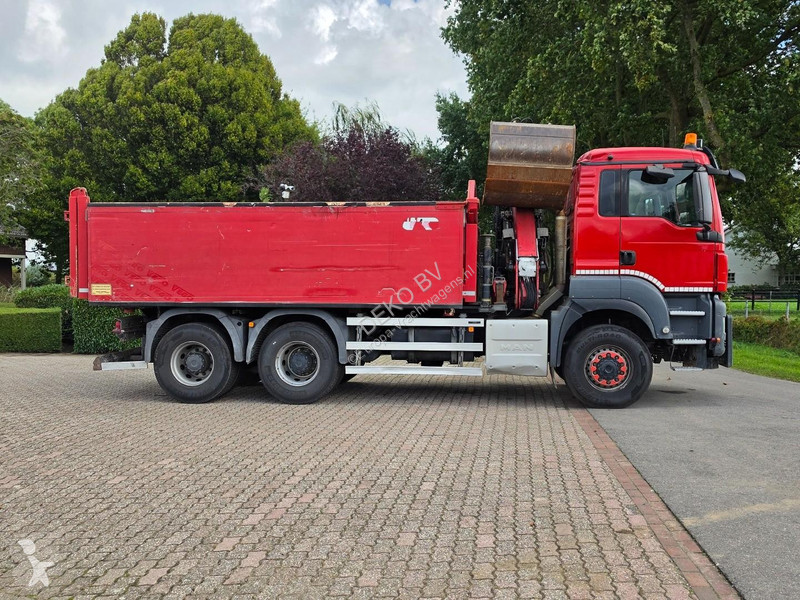 Camión MAN 420 !!6X6!! Z-CRANE TIPPER NL TRUCK...