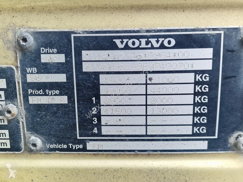 Camión Volvo FM 370 Globetrotter 4x2 -...
