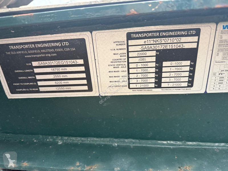 Camion Scania P410 RHD 6X2 EURO 6 + HUNWICK 3...