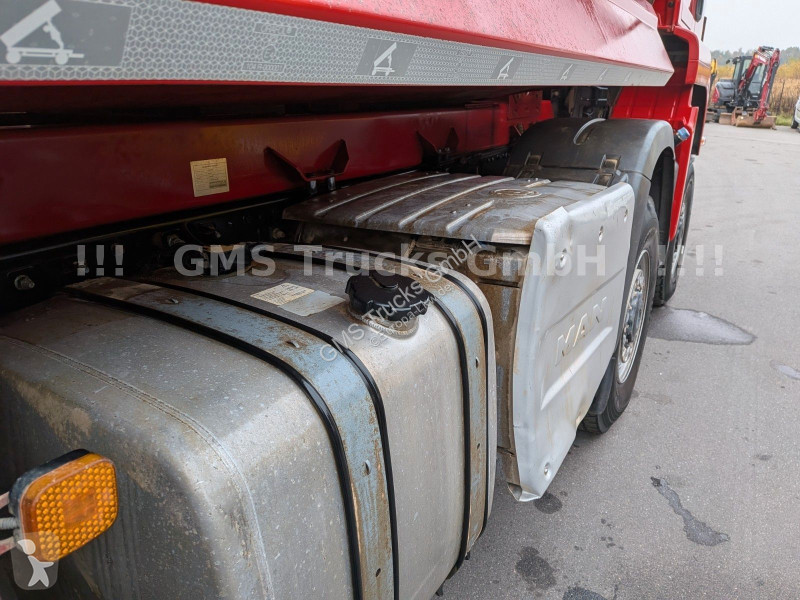 MAN 35.500 / 8X6 / 18 Kubik Mulde / MOTOR NEU...